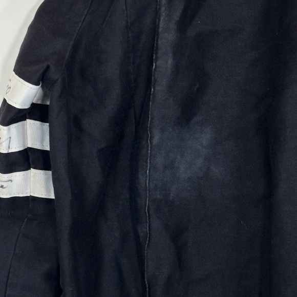 Vintage RJS Racing Equipment Mens Black Jacket Zip-Up Embroidered Signed 1990s - Picture 14 of 14